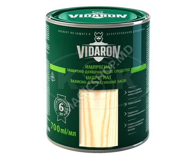 Impregnant pentru lemn Vidaron  V04, 0,7L, nuc italian