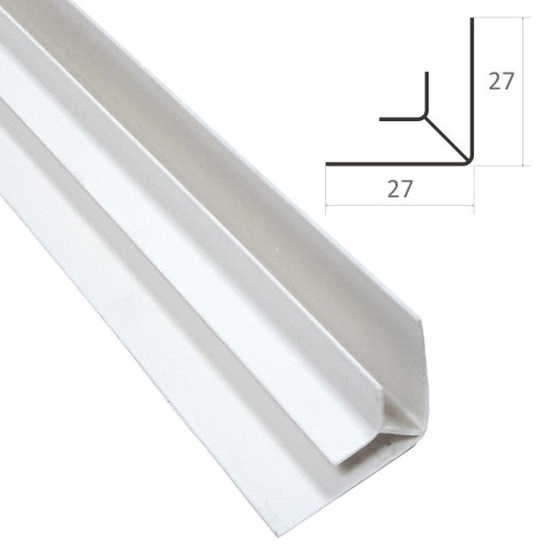 Cornier interior – alb