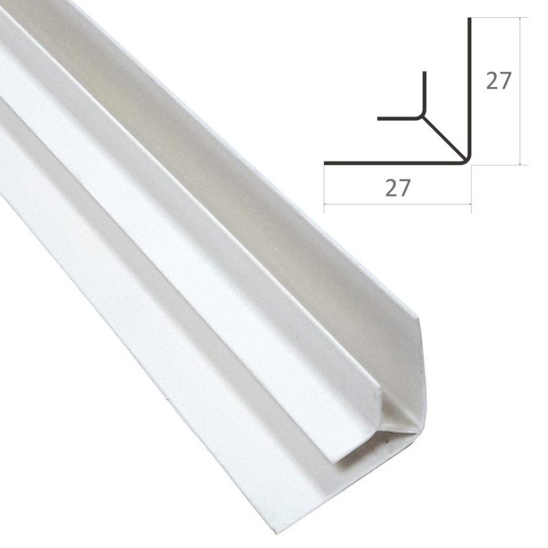 Cornier interior – alb