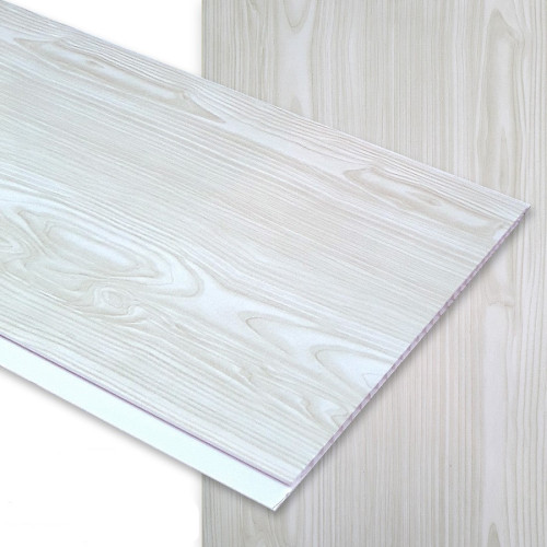 Lambriu PVC 250mm A90 – Lemn alb scandinav
