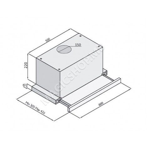 Hota Fabiano Smart 60 Inox