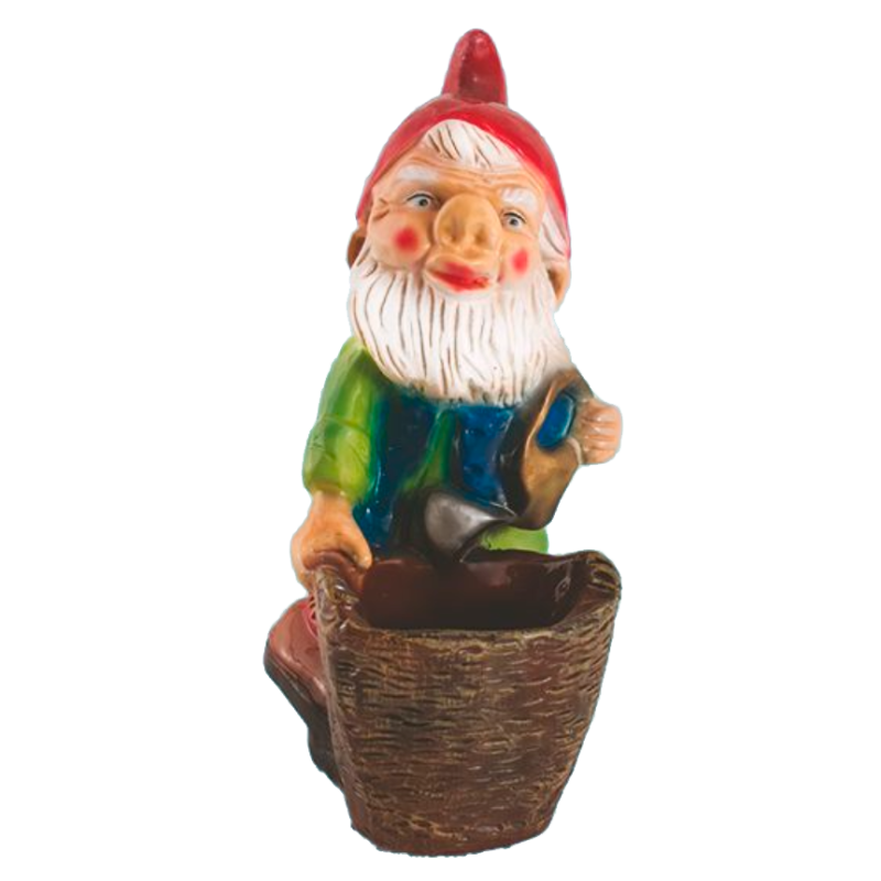 Figurina Cera Pitic cu coş (mic)