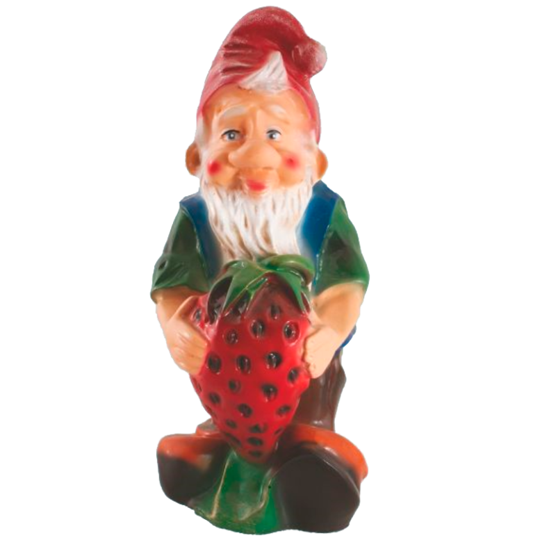 Figurina Cera Pitic cu căpşună (mic)