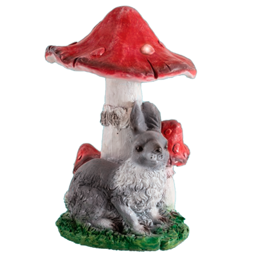 Figurina Cera Ciuperca cu iepuraş