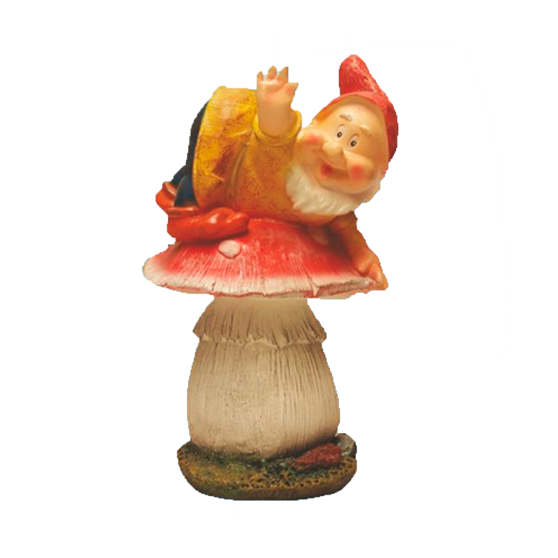 Figurina Cera Pitic pe ciupercă
