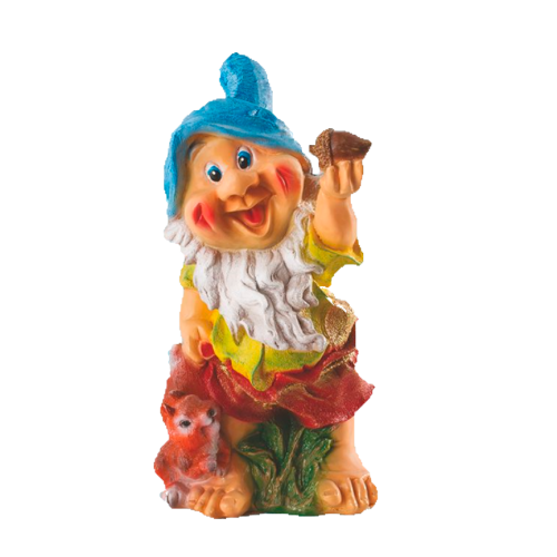 Figurina Cera Pitic cu veveriţă (mediu)