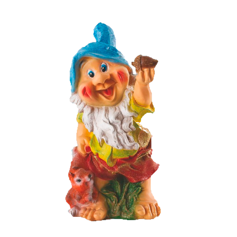 Figurina Cera Pitic cu veveriţă (mediu)