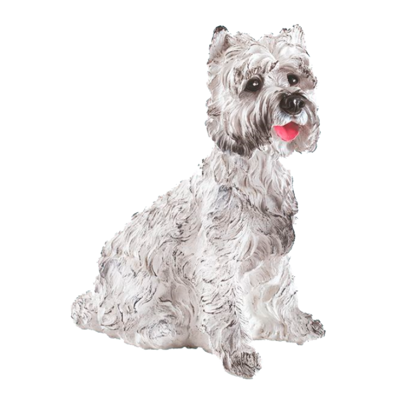 Figurina Cera Terrier culcat
