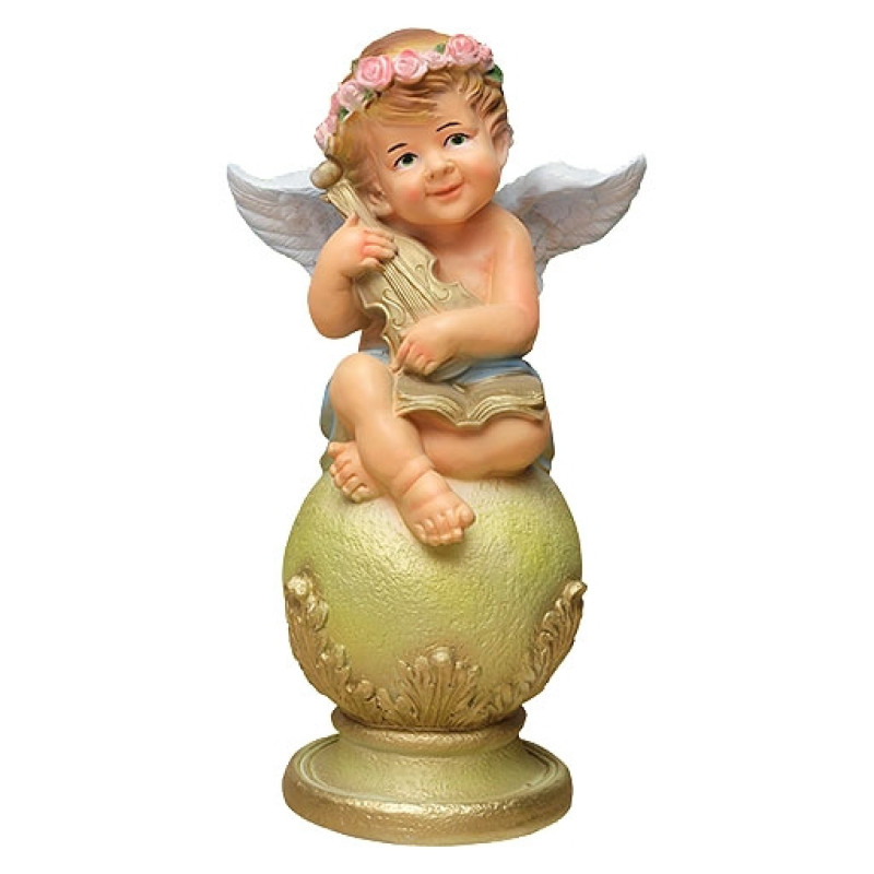 Figurina Cera Cupidon cu vioară