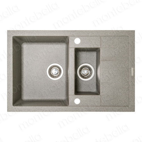 Chiuvetă Montebella 780 x 500/15 cm gri 
