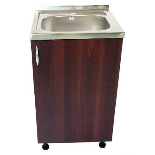 Dulap + chiuveta + sifon Stand 50cm Walnut