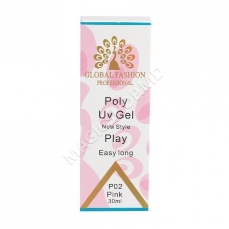 Poly Gel Global Fashion 30 ml Pink