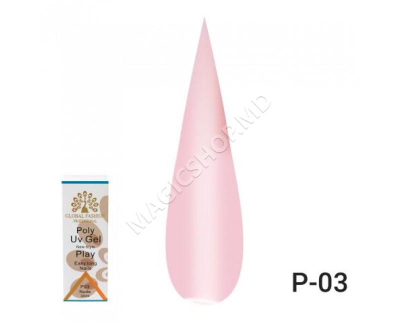 Poly Gel Global Fashion 30 ml Nude