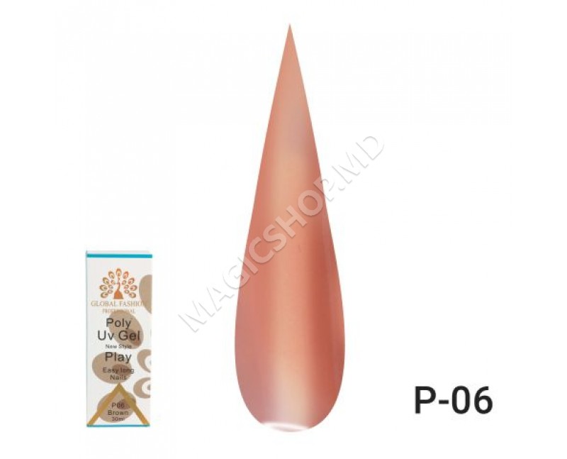 Poly Gel Global Fashion 30 ml Brown