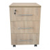 Casetieră DP RollBox Sonoma (400x450x750mm) bej