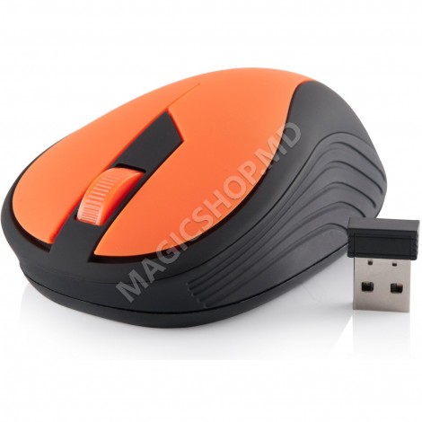 Mouse Logic MDC00120 negru, oranj