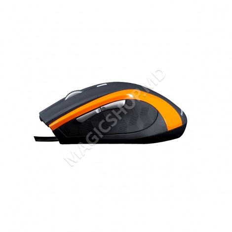 Мышка Modecom MDC00115 оранжевый, черный