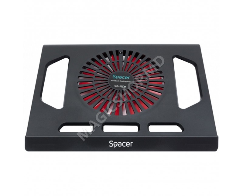 Cooler Notebook Spacer 15.6" - plastic, fan 18mm, SP-NC9