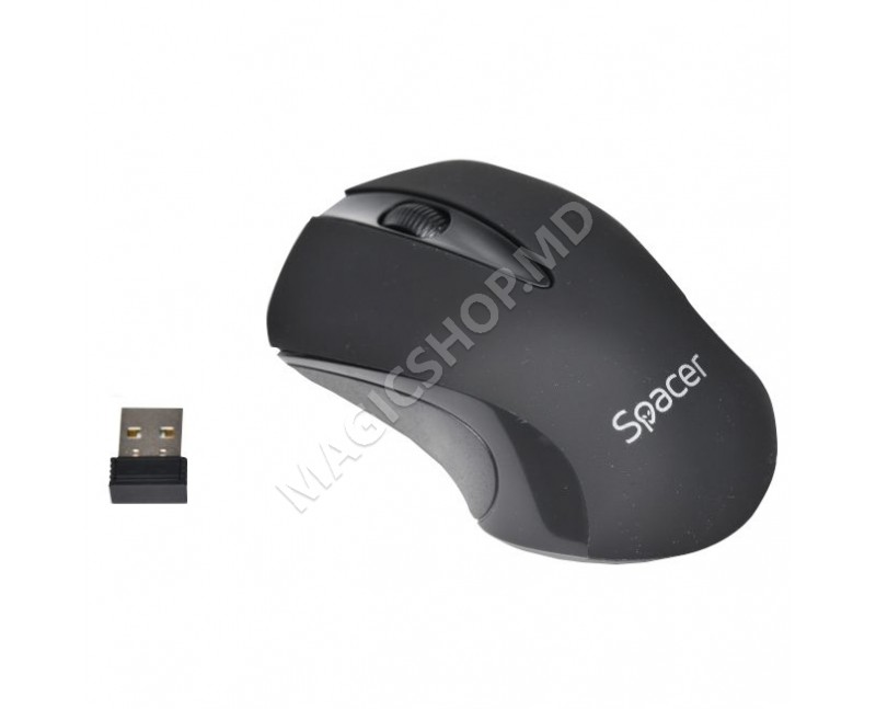 Мышка Spacer SPMO-W12 черный