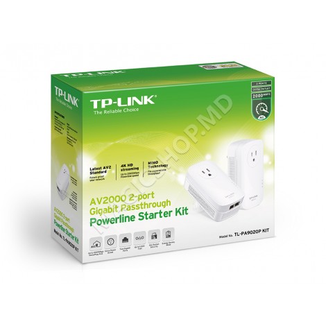 Set adaptor Powerline TP-LINK TL-PA9020P KIT
