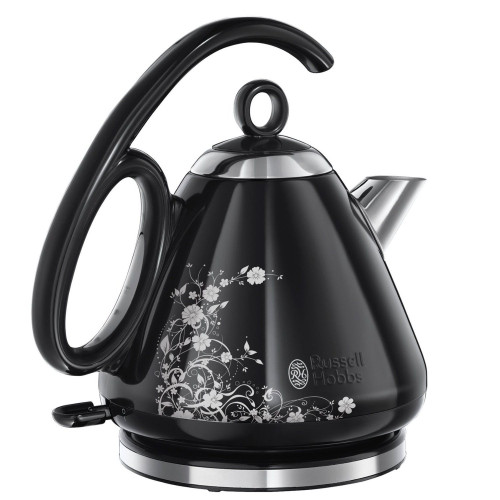 Fierbator de apa Russell Hobbs Legacy Floral negru
