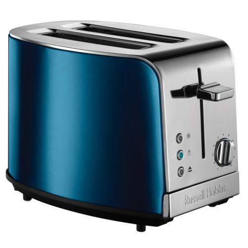 Prăjitor de p&acirc;ine Russell Hobbs Jewels albastru, inox