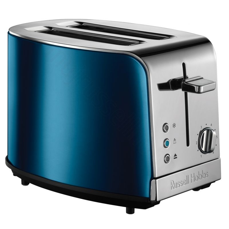 Prăjitor de p&acirc;ine Russell Hobbs Jewels albastru, inox