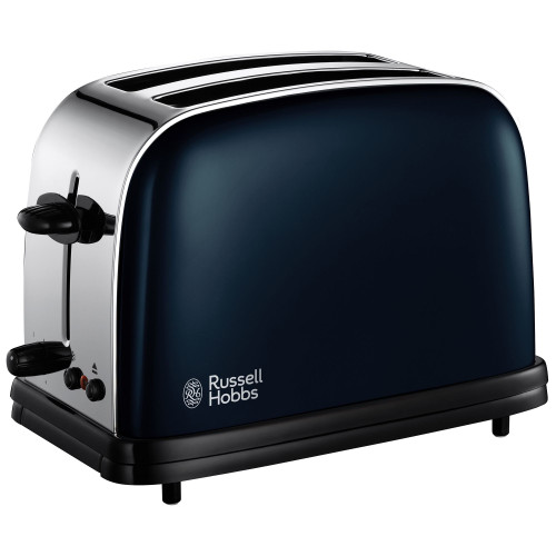Prăjitor de p&acirc;ine Russell Hobbs Colours albastru, inox