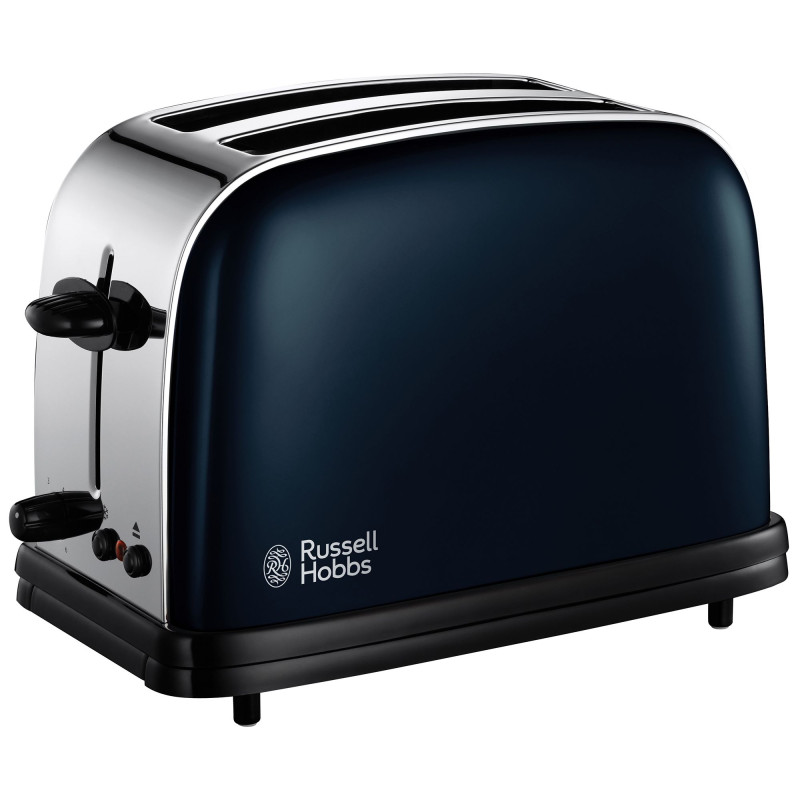 Prăjitor de p&acirc;ine Russell Hobbs Colours albastru, inox