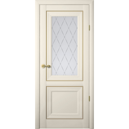 Usa interior Prado cu sticla Vinil Vanilla (2000x600, 700, 800, 900mm)