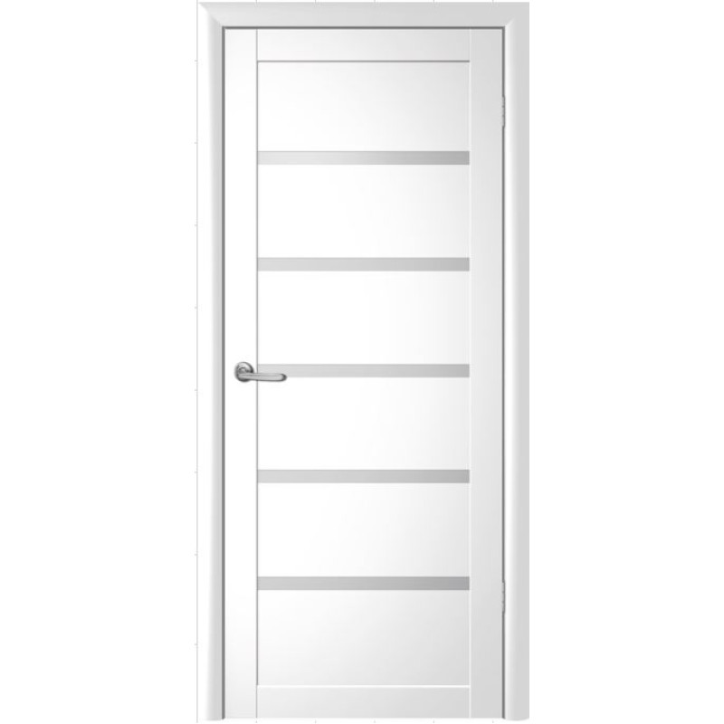 Usa interior Vena Vinil Mat Alb (Mate Glass) TB (2000x600, 400, 700, 800, 900mm)