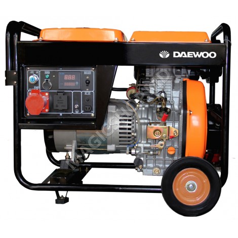 Generator motorina Daewoo DDAE 6000XE-3 230 V 5.5 kW (pornire electrica)
