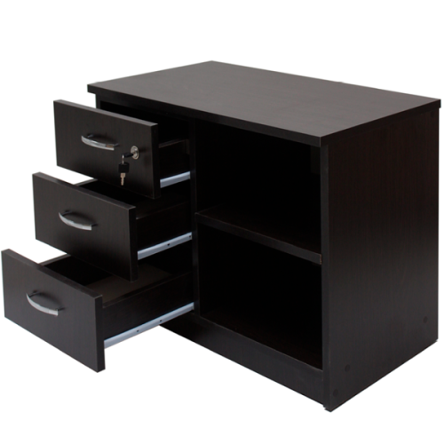 Dulap printer cu trei sertare Mash Wenge Magic 720x390x530