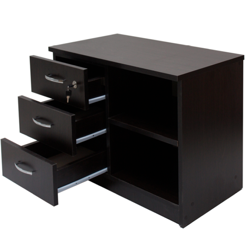 Dulap printer cu trei sertare Mash Wenge Magic 720x390x530