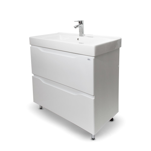 Mobilier de baie Mash PRINȚ 100 cm alb