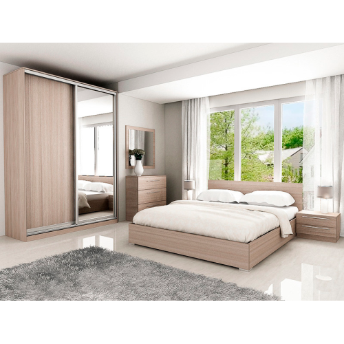 Set dormitor Indart MOKKO 01 1.6 x 2m