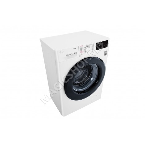 Mașină de spălat rufe LG F2WV3S7S4E, 7kg, Alb