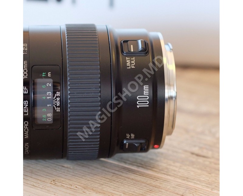 Obiectiv foto Canon Macro Canon EF 100 mm