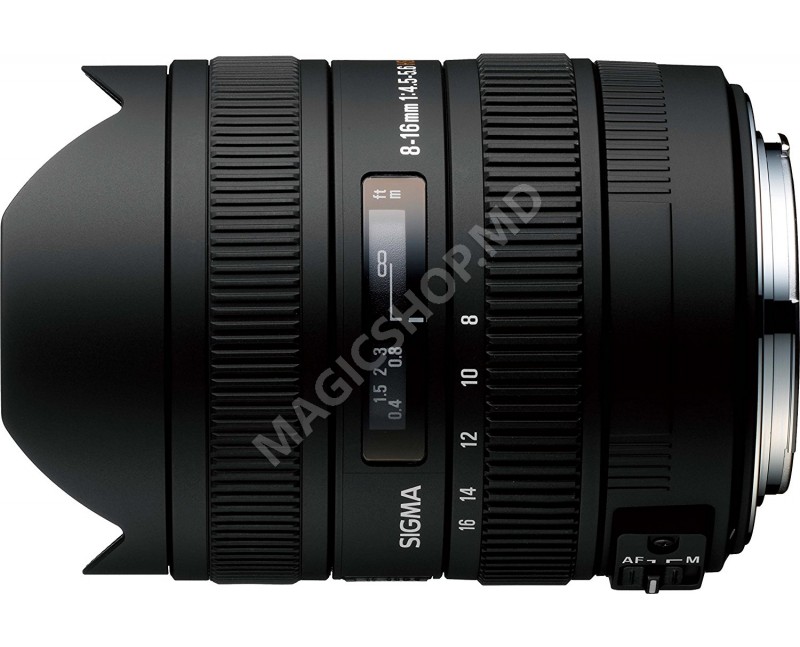 Obiectiv foto Sigma Grandangular cu zoom Canon EF 8-16 mm