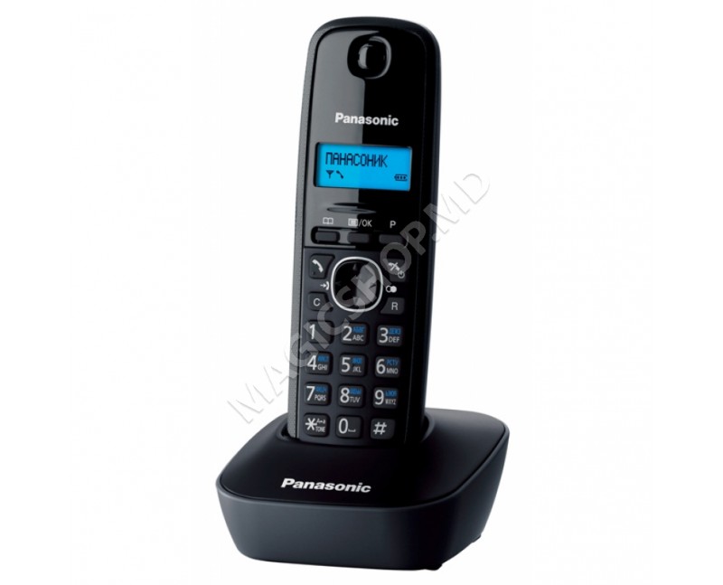 Беспроводной телефон Panasonic KX-TG1611UAH Серый