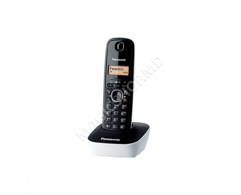 Telefon fără fir Panasonic KX-TG1611UAW Alb