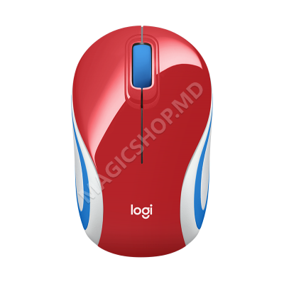 Мышка Logitech M187 красный