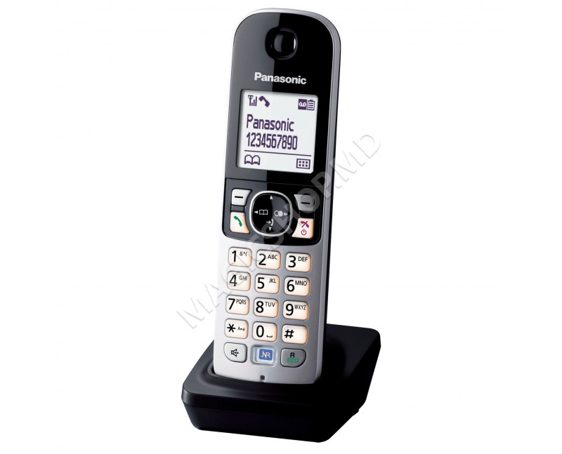 Telefon fără fir Panasonic KX-TGA681RUB Negru