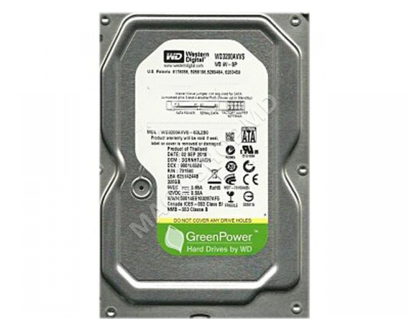 Hard disk Western Digital AV-GP (WD3200AVVS)