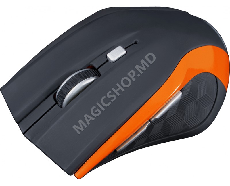 Mouse MODECOM WM5 Negru-Oranj