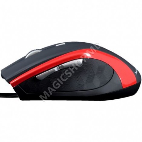 Mouse MODECOM MC-M5 Negru-Roșu
