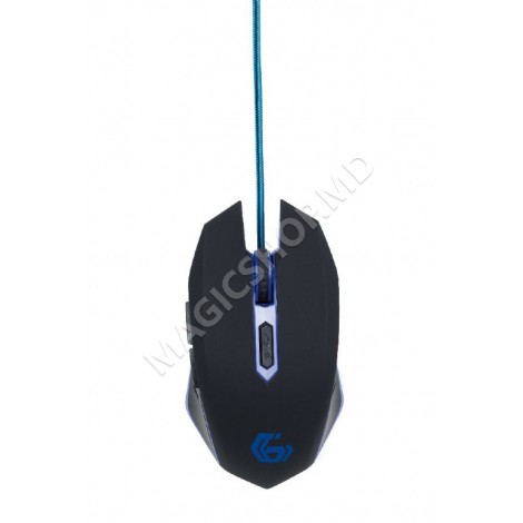 Мышка Gembird MUSG-001-B Чёрный-Синий