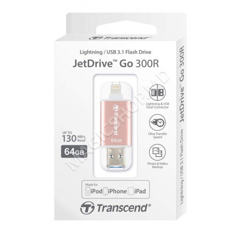 Флешка Transcend JetDrive Go 300 64 GB