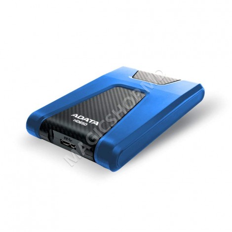 Hard disk extern ADATA AHD650-1TU31-CBL 1000GB albastru
