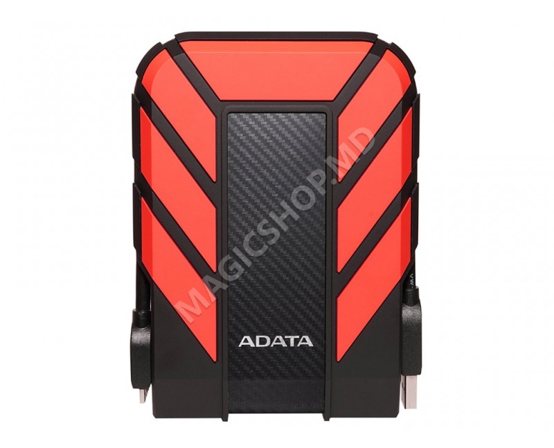 Внешний жесткий диск ADATA AHD710P-1TU31-CRD 2.5GB красный